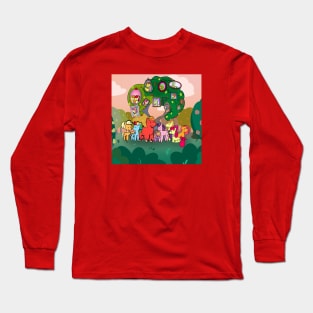 The Apple Family Long Sleeve T-Shirt